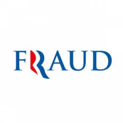 Fraud Anti Romney - Bumper Sticker