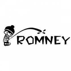 Pee On Romney - Bumper Sticker