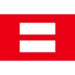 Marriage Equality Equal Rights - Red Sticker