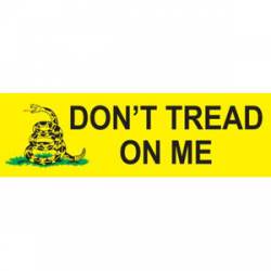 Don't Tread On Me - Bumper Sticker