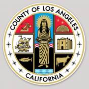 Seal of Los Angeles County California - Vinyl Sticker