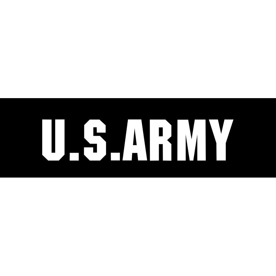 United States Army Script Text Logo - Vinyl Sticker at Sticker Shoppe