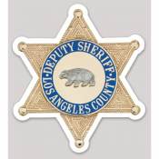 Los Angeles County Sheriffs Office Badge - Vinyl Sticker