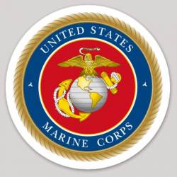 United States Marine Corps Seal - Vinyl Sticker