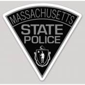 Massachusetts State Police Subdued - Vinyl Sticker