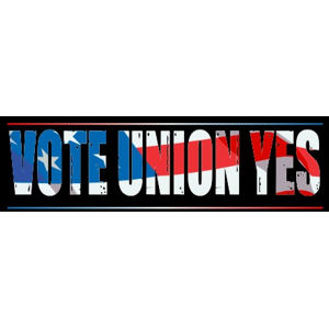 Say Yes to Unions Bumper Sticker #BP106