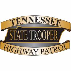 Tennessee State Trooper Highway Patrol Logo - Vinyl Sticker