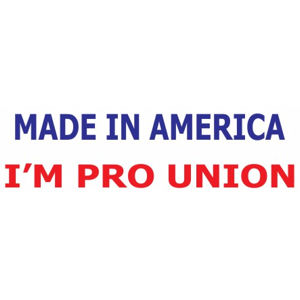 Anti-Union Bumper Sticker