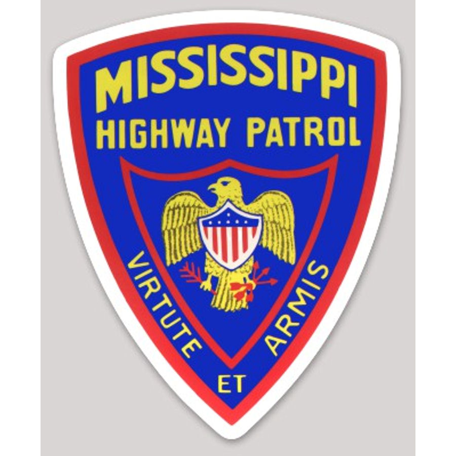 Mississippi Highway Patrol Virtue Et Armis - Vinyl Sticker at Sticker ...