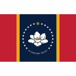 Mississippi State Flag 2021 - Vinyl Sticker