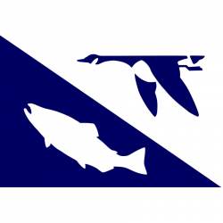 United States Fish and Wildlife Service Flag - Vinyl Sticker
