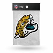 Jacksonville Jaguars - 5x5 Shape Cut Die Cut Static Cling