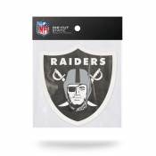 Oakland Raiders - 5x5 Shape Cut Die Cut Static Cling