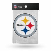 Pittsburgh Steelers - 5x5 Shape Cut Die Cut Static Cling