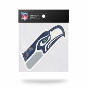 Seattle Seahawks - 5x5 Shape Cut Die Cut Static Cling