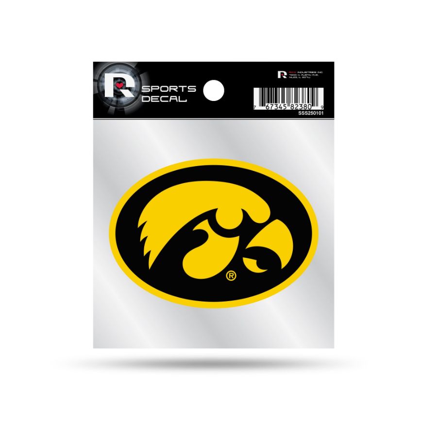 University Of Iowa Hawkeyes - 4x4 Vinyl Sticker at Sticker Shoppe