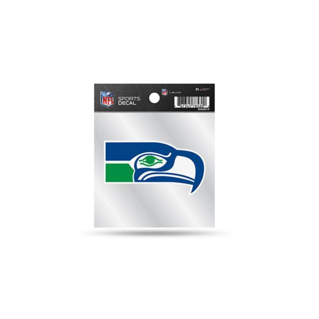 Seattle Seahawks Retro Logo Static Cling Sticker NEW!! Window or