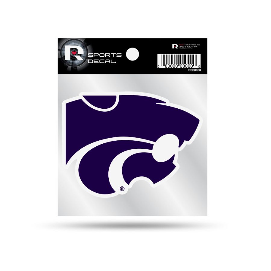 Kansas State University Wildcats - 4x4 Vinyl Sticker at Sticker Shoppe