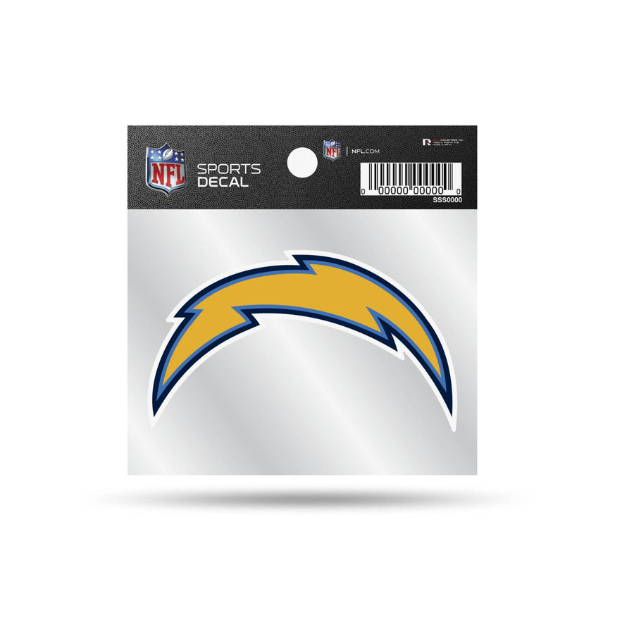 Los Angeles Chargers - 4x4 Vinyl Sticker at Sticker Shoppe