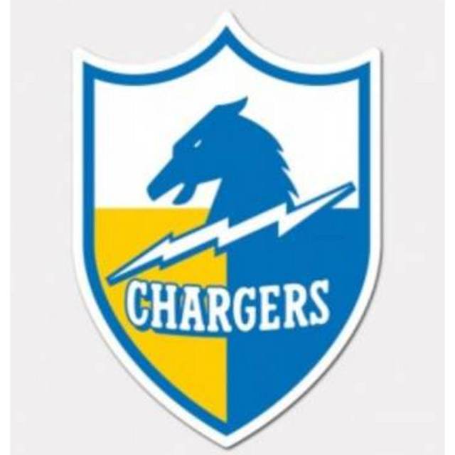 Los Angeles Chargers Vintage Shield Logo T-Shirt