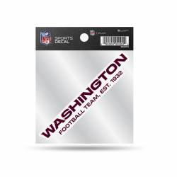 Washington Football Team - 4" Vinyl Sticker