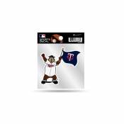 Minnesota Twins Mascot - 4x4 Vinyl Sticker