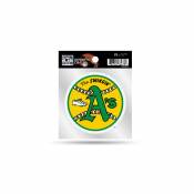 Oakland Athletics A's Retro - 4x4 Vinyl Sticker