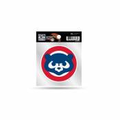 Chicago Cubs 1979-1993 Retro Logo - Static Cling at Sticker Shoppe