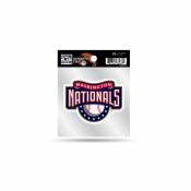 Washington Nationals Retro - 4x4 Vinyl Sticker