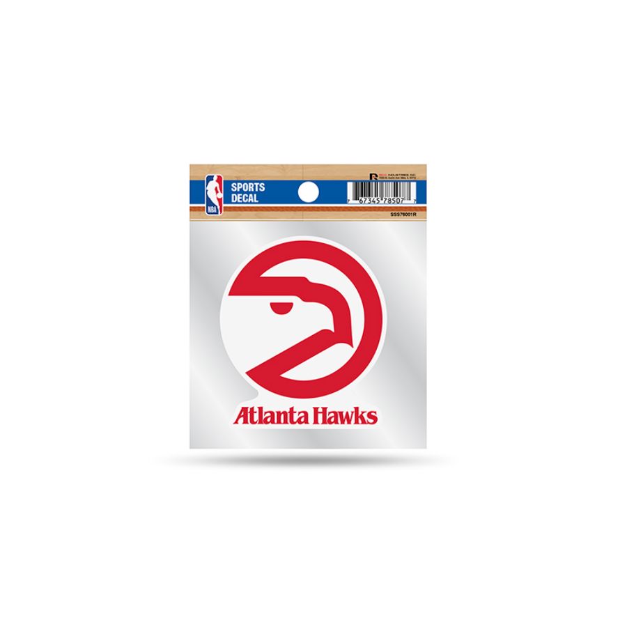 Atlanta Hawks Retro Vintage Logo - 4x4 Vinyl Sticker at Sticker Shoppe