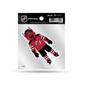 New Jersey Devils Mascot - 4x4 Vinyl Sticker