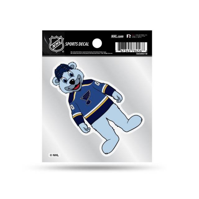 St. Louis Blues Mascot Sticker / Vinyl Decal