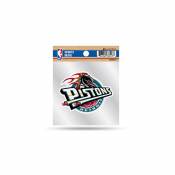 Detroit Pistons Retro Vintage Logo - 4x4 Vinyl Sticker