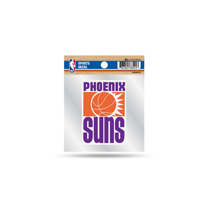 Phoenix Suns Retro Vintage Logo - 4x4 Vinyl Sticker at ...