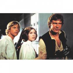 Luke, Leia & Han - Sticker