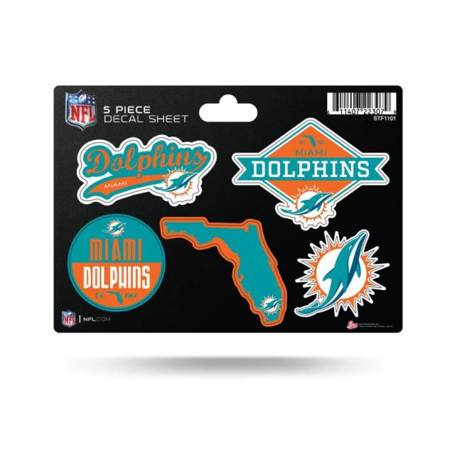 Miami Dolphins Vinyl Die-Cut Decal / Sticker ** 4 Sizes **-1