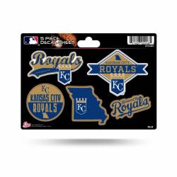 Kansas City Royals - 5 Piece Sticker Sheet