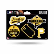 Pittsburgh Pirates - 5 Piece Sticker Sheet