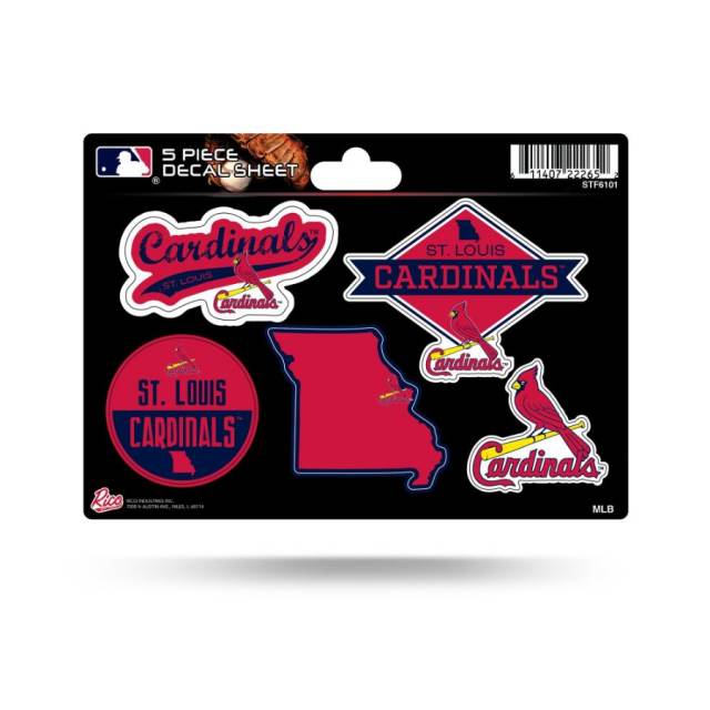 St. Louis Cardinals - 5x7 Sticker Sheet at Sticker Shoppe