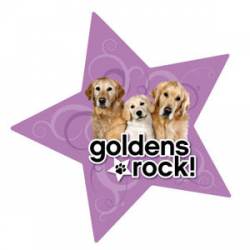 Goldens Rock - Star Magnet
