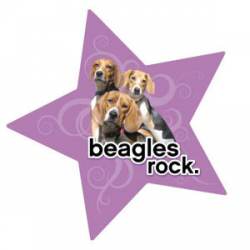 Beagles Rock - Star Magnet
