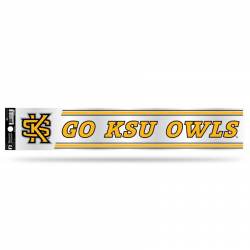 Kennesaw State University Owls - 3x17 Clear Vinyl Sticker