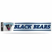 University Of Maine Black Bears - 3x17 Clear Vinyl Sticker