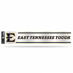 East Tennessee State University Buccaneers - 3x17 Clear Vinyl Sticker