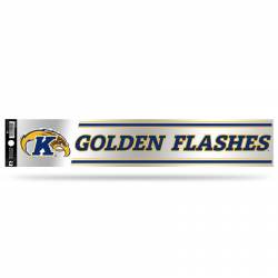 Kent State University Golden Flashes - 3x17 Clear Vinyl Sticker