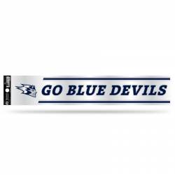 University Of Wisconsin-Stout Blue Devils - 3x17 Clear Vinyl Sticker