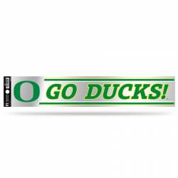 University Of Oregon Ducks - 3x17 Clear Vinyl Sticker