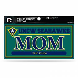 University Of North Carolina Wilmington Seahawks Mom - 3x6 True Pride Vinyl Sticker