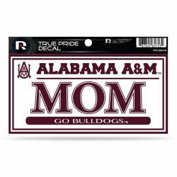 Alabama A&M University Bulldogs Mom - 3x6 True Pride Vinyl Sticker