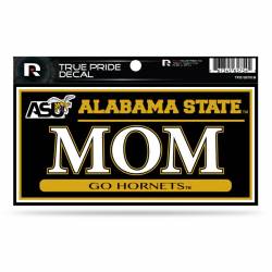Alabama State University Hornets Mom - 3x6 True Pride Vinyl Sticker